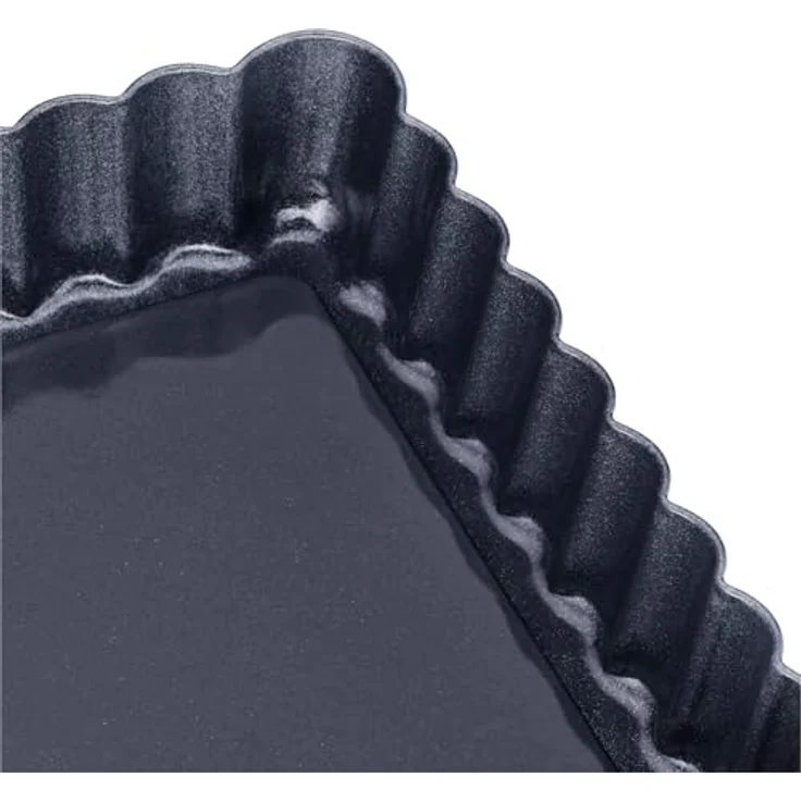 Kaiser La Forme Plus Tarteform mit Hebeboden 35 x 13 cm, Quiche Backform mit Wellenrand, leboden, antihaftbeschichtet, schnittfest – Bild 7