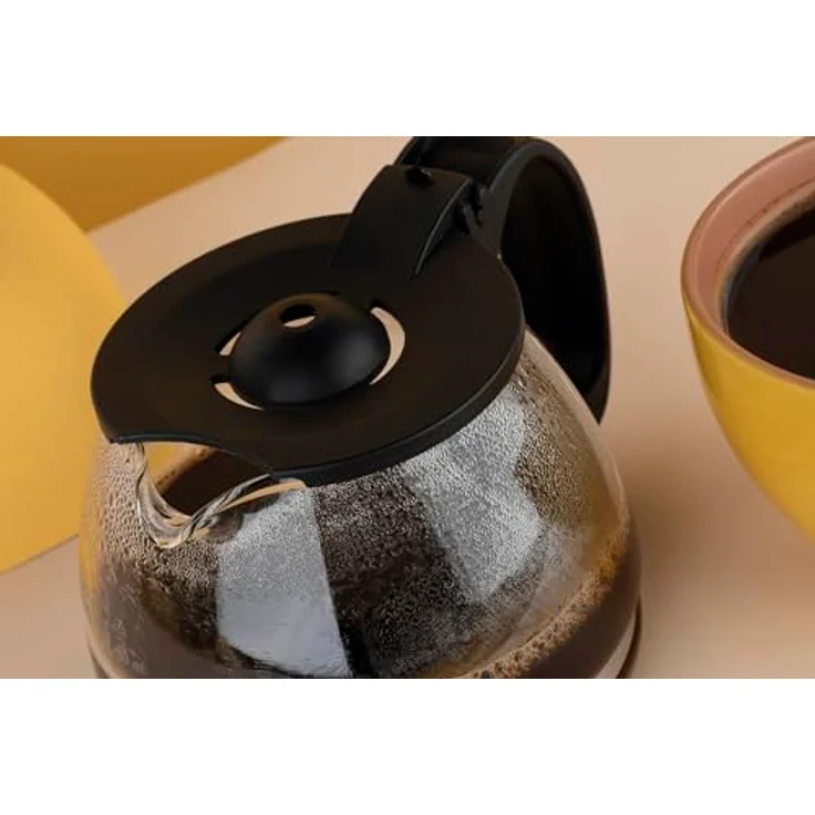Jata JECA1750 Kaffeemaschine für 2-8 Tassen, 650 W, 750 ml Glaskanne mit Tropfstopp und Permanentfilter, automatische Abschaltung – Bild 5