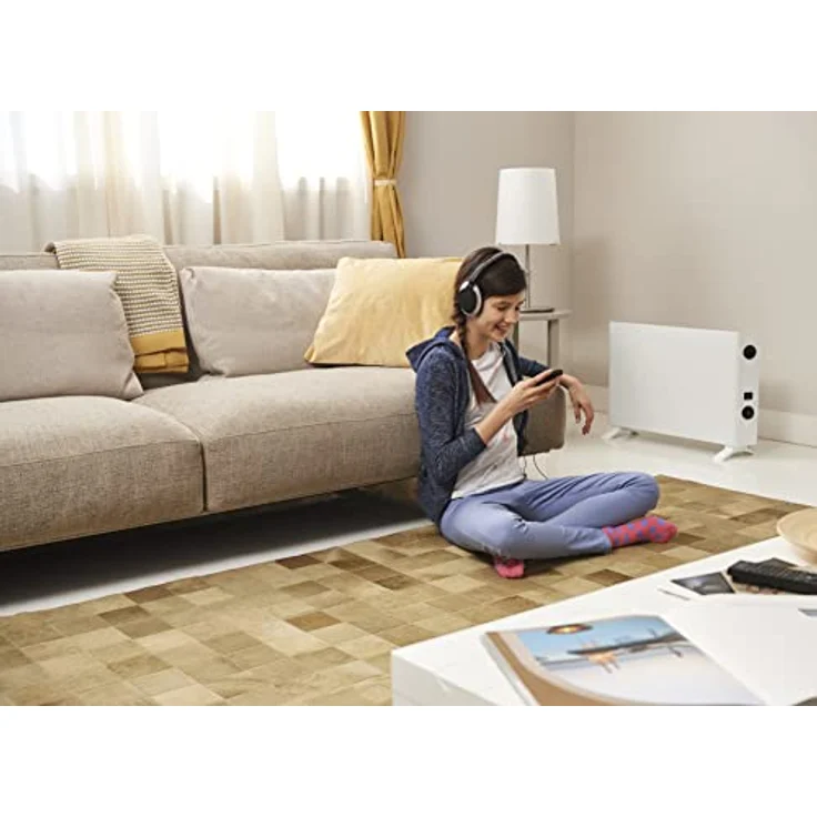 De’Longhi HSX 2320F Elektrische Raumheizung Lüfter Raumheizung Innenraum Weiß 2000 W, Konvektor – Bild 6