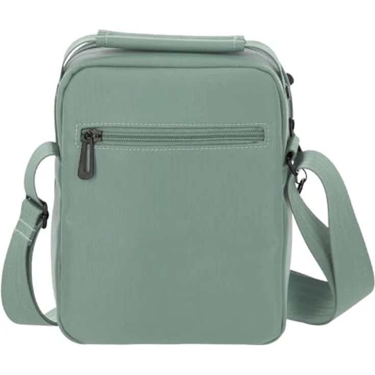 Travelite Workfloow Mini Bag, Umhängetasche aus 100% Polyester, 17 cm x 8 cm x 23 cm, salbei – Bild 3