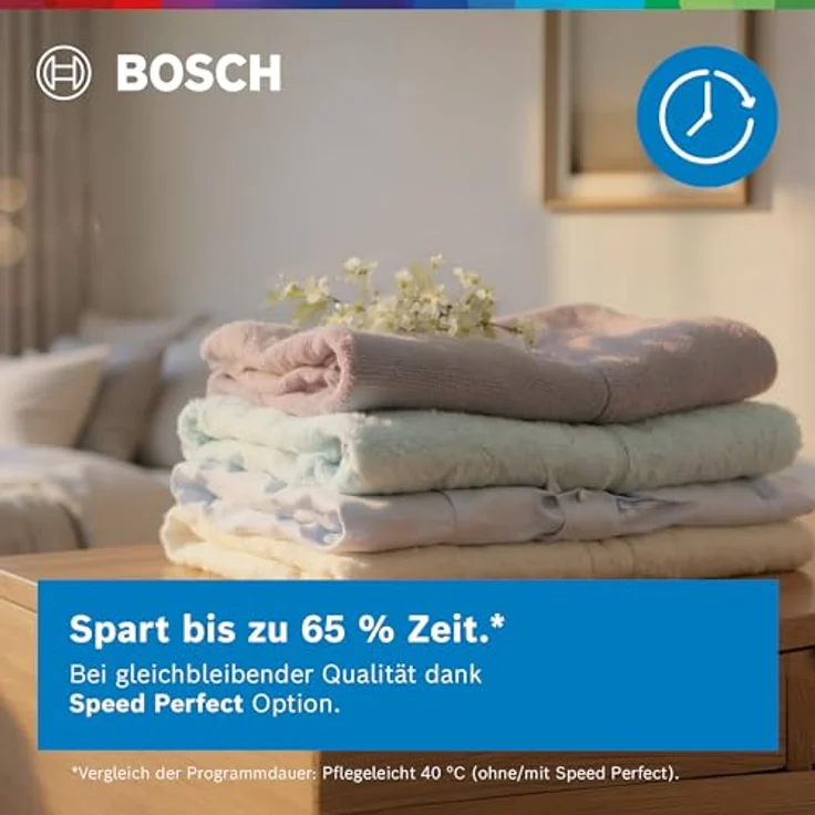 Bosch WIW 28443, Frontlader-Waschmaschine, C, Fassungsvermögen 8 kg, Standgerät, Breite 60 cm, weiß – Bild 6