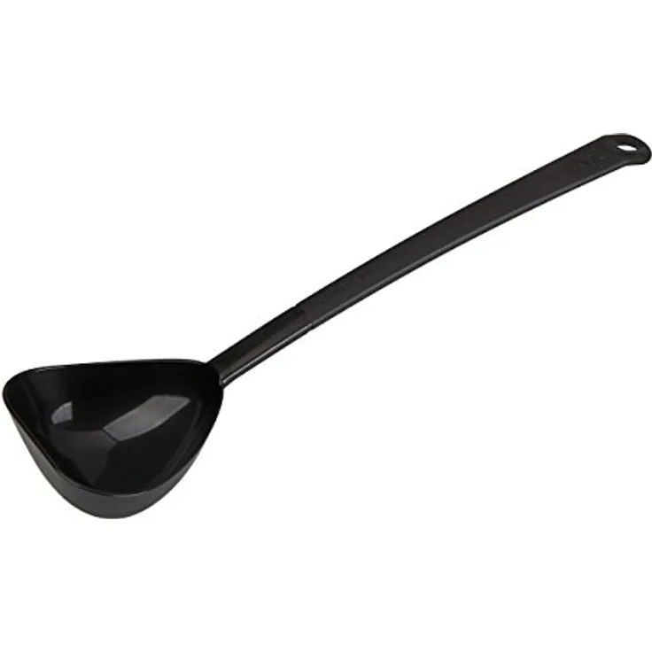 Stanley Rogers 56103 Schöpflöffel aus hitzebeständigem Nylon, bis 220 °C, 33 cm, Schwarz, Menge: 1 Stück