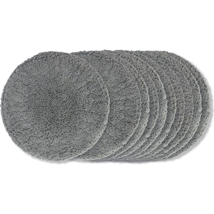 Lifenaxx LX-055 Ersatzpads, 10 Stück Mikrofaser-Reinigungspads mit hoher Schmutzaufnahme, langlebig & passgenau