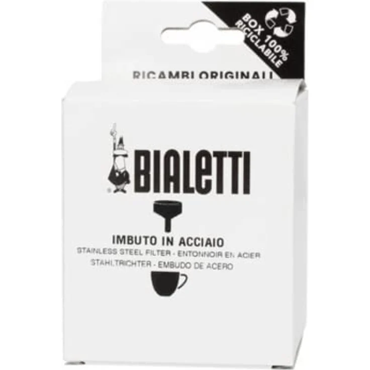 Bialetti Ricambi, Includes 1 Funnel Filter, Compatible with Venus, Kitty, Musa (4 Cups) – Bild 1