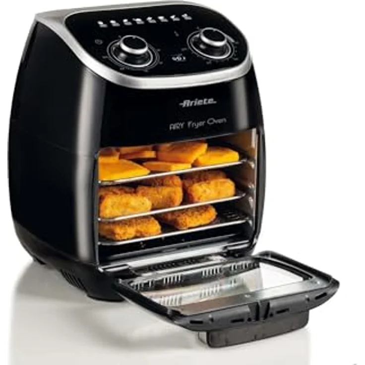 Ariete Heißluftfritteuse 4619 Airy Fryer Ofen 11 L, 2000 W, Fassungsvermögen 1 kg – Bild 5