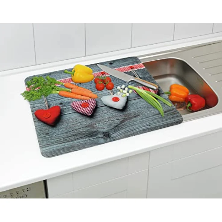 WENKO Multi-Platte Herzen Herdwand Wanddekor Wandschutz Herdwandschutz – Bild 4