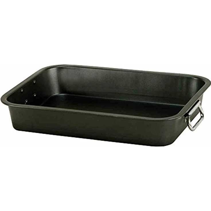 Karl Krüger Grill- und Auflaufform CARBON 32 cm mit Antihaftbeschichtung - Bräter – Bild 2