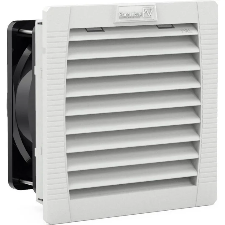 Pfannenberg PF 22.000, Belüftungsventilator mit hoher Luftleistung bis 845 m³/h, IP-54, RAL 7035 hellgrau