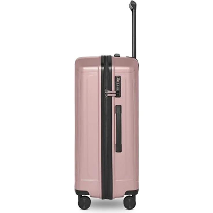 SMARTBOX Hartschalen Koffer-Set 3-teilig, robustes Polypropylen, 4-Doppelrollen & TSA-Schloss, ideal für Damen & Herren (Edition 02) – Bild 3