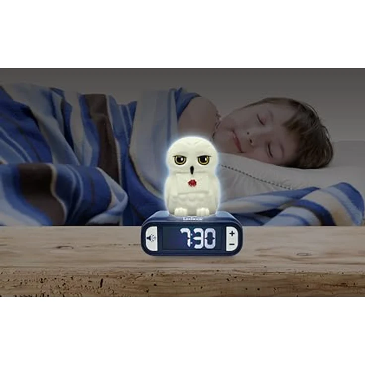 Lexibook Digitalwecker, modern mit klaren Ziffern und benutzerfreundlichen Einstellungen, schwarz – Bild 4