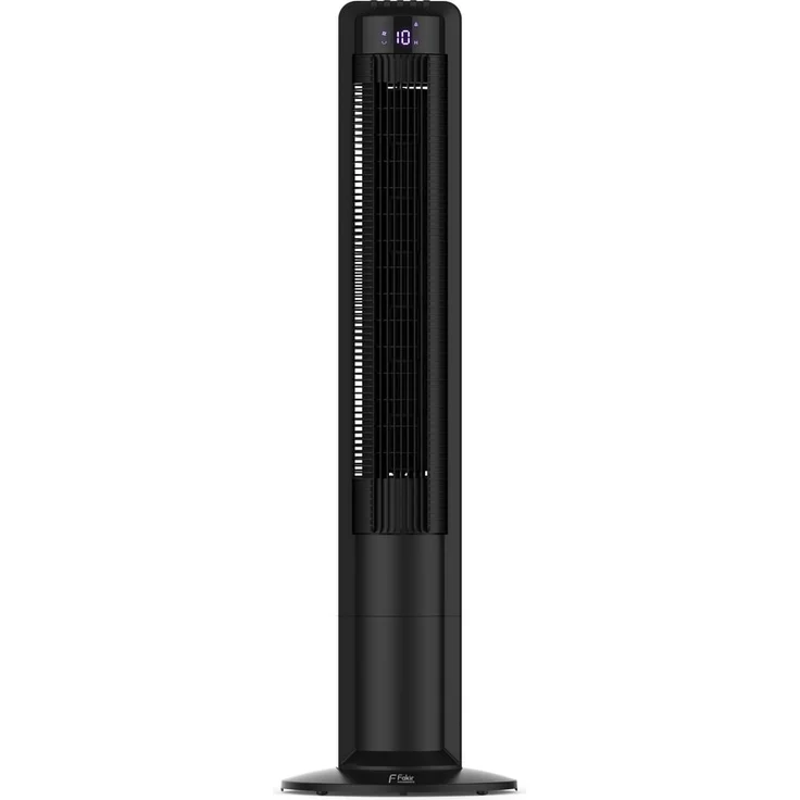 Fakir TV 18 PLUS Turmventilator mit 40W Motor, 60° Oszillation, Display, Fernbedienung & Tragegriff, leise