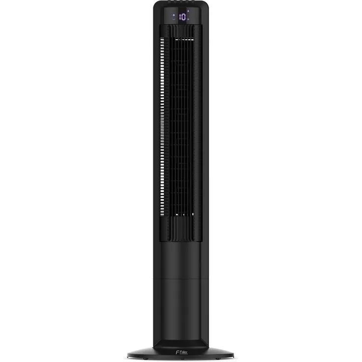 Fakir TV 18 PLUS Turmventilator mit 40W Motor, 60° Oszillation, Display, Fernbedienung & Tragegriff, leise