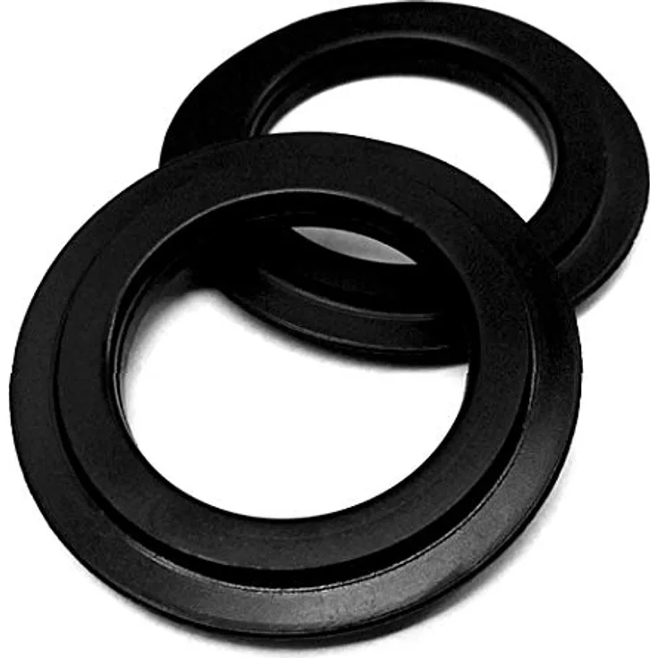 keenberk Universal-Lippendichtung 43 mm Durchmesser, 2er Set für Stopfenventil und Siebkörbchen, Markenqualität aus Deutschland
