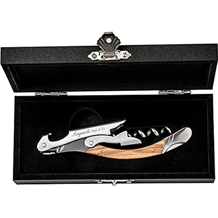 Laguiole Style de Vie Korkenzieher Olivenholz