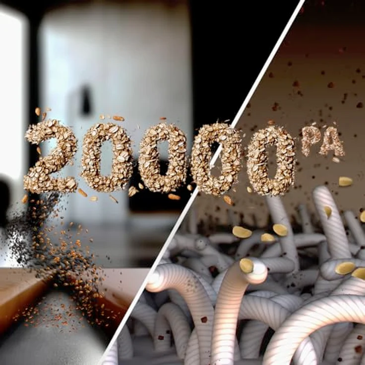 Cecotec Conga X100, Staubsauger-Roboter mit 20.000 Pa Saugkraft, Wischfunktion, KI-Navigation, Schwarz/Grau – Bild 7