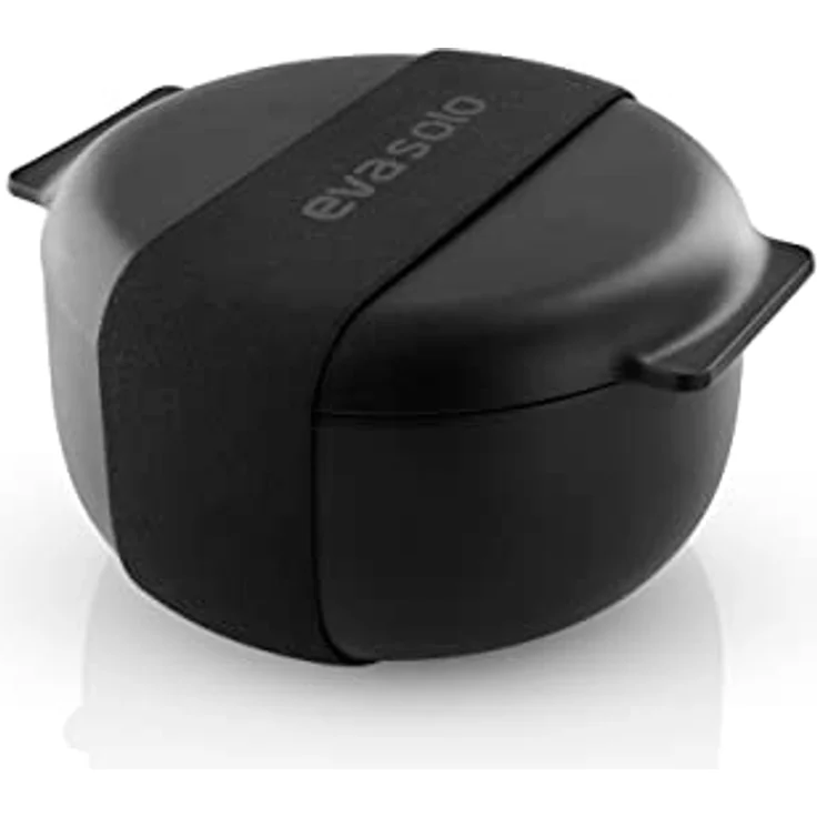 Eva Solo To Go Brotdose, Thermobehälter aus Edelstahl und Kunststoff, 0,75 L, schwarz – Bild 1