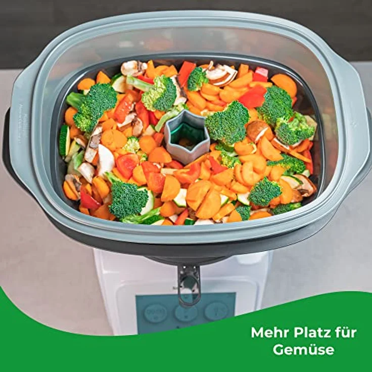 MaxiSteam, Dampfgaraufsatz- Vergrößerung für Monsieur Cuisine Connect – Bild 2