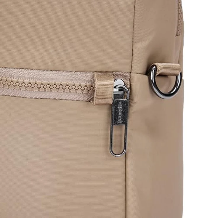 Pacsafe Citysafe CX, City Rucksack mit RFID-Schutz, grau, 34 cm, aus 100% Nylon – Bild 7