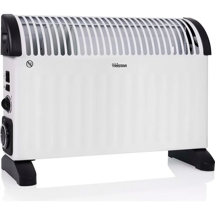 Tristar KA-5168 Konvektor-Heizung, 3 Heizstufen (750/1250/2000 W), Turbo-Funktion, 24-Stunden-Timer, flüsterleise, Überhitzungsschutz