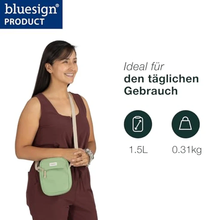 Osprey Arcane Mini Bag, Umhängetasche aus 100% Polyester, 16 cm x 5 cm x 20 cm, schwarz – Bild 3