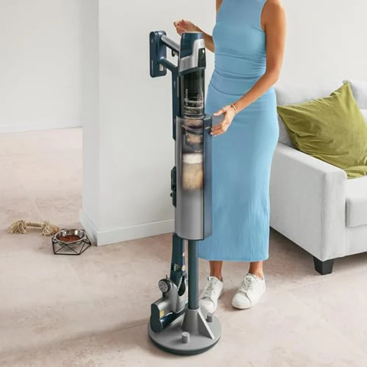 Cecotec Conga Rockstar 11500 Odyssey Station, Akku-Staubsauger 2 in 1 mit 850 Watt, blau – Bild 10