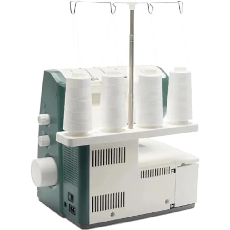PFAFF Overlock-Nähmaschine admire 3000, 4 Fäden & 16 Stiche, LED-Ausleuchtung, gleichmäßiger Differentialtransport, bis zu 1500 Stiche/Minute – Bild 3