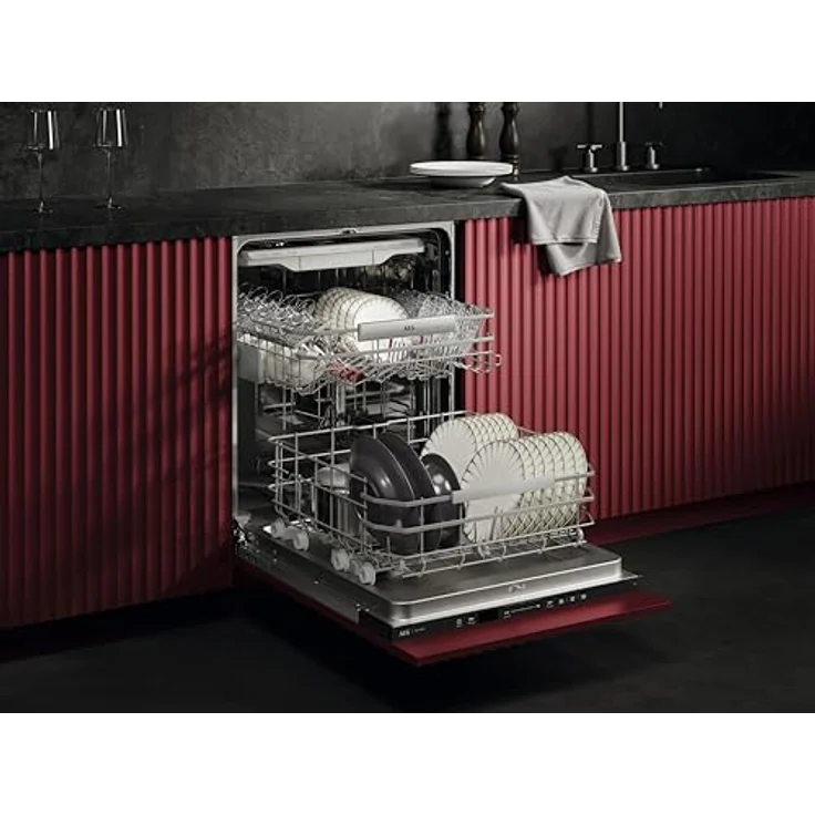 AEG GI8200B2SC 8000 Geschirrspüler, vollintegrierbar, 14 Maßgedecke, 42 dB (A), mit SatelliteClean® Pro und EasyFlex Plus Körben – Bild 4