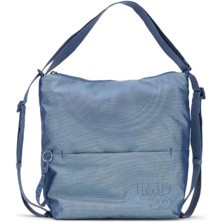Mandarina Duck MD20 Schultertasche, 30 cm, blau, 100% Polyester – Bild 1