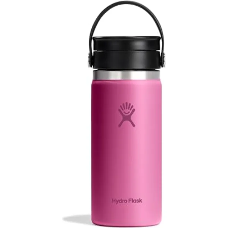 Hydro Flask Coffee Flask 473ml (16 oz) - Vakuumisolierter Edelstahl-Thermos - Auslaufsicher Flex-Trinkdeckel - Reef