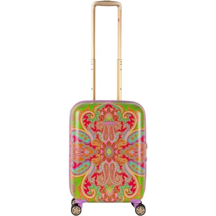 Oilily Trolley S Meadow, Koffer mit typischem Design und robustem Material, blau – Bild 1
