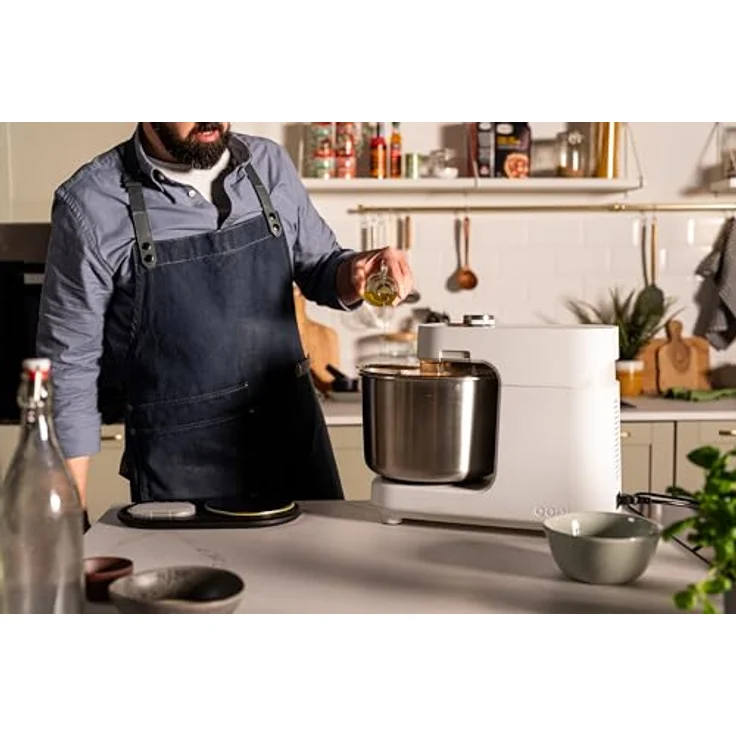 Ooni Halo Pro Spiralmixer Polar-Weiß – Profi-Teigqualität für Zuhause, hohe Kapazität, knetet, rührt und schlägt – Bild 5