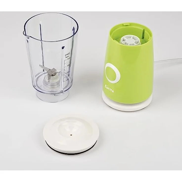 Girmi FR03 Elektrischer Standmixer, 170 W, 0,5 Liter, Kunststoff, Grün, mit Pulsefunktion und Edelstahlklingen – Bild 3