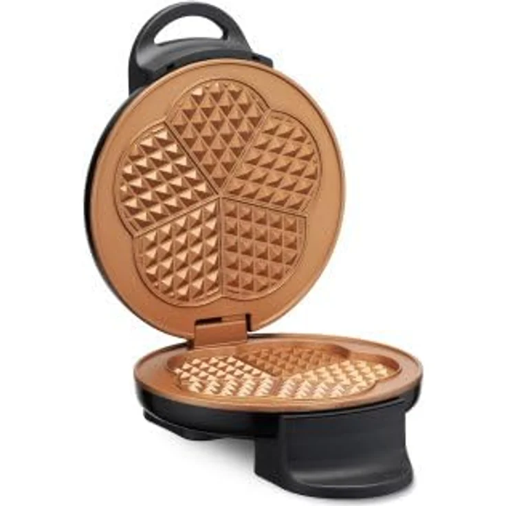 Trisa Waffeleisen "Retro Waffles", Waffeleisen, Bronze, Schwarz – Bild 4