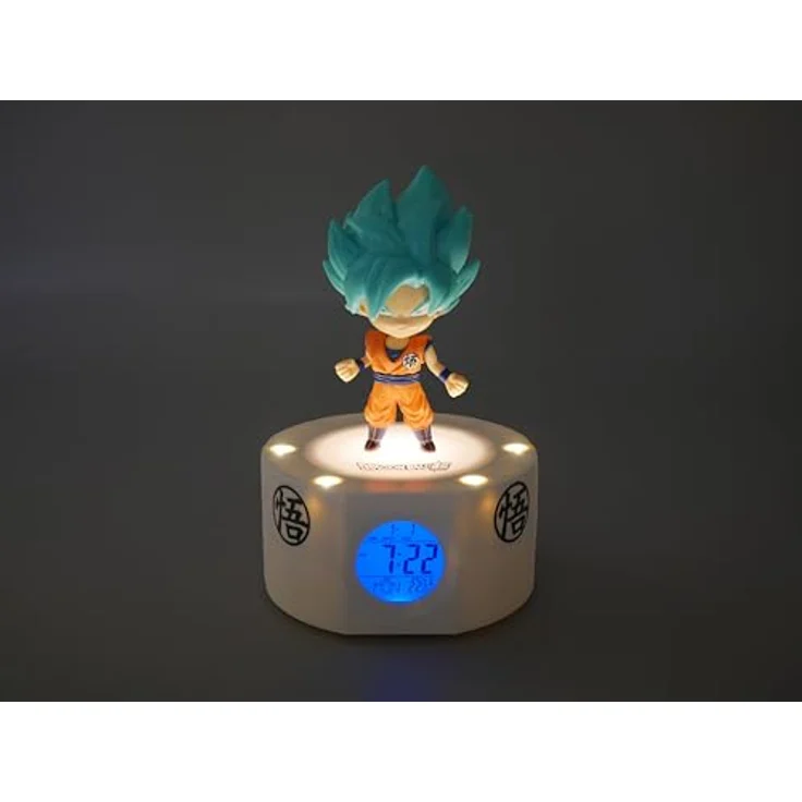 Teknofun Goku Wecker, Digitaler Wecker mit programmierbarem Alarm und einstellbarer Beleuchtung – Bild 2