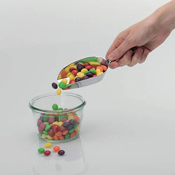 Westmark Back-/Abwiege-/Abfüllschaufel, Füllvolumen: 48 ml (ca. 45 g Mehl), Aluminium, Hygia, Silber, 91112291 – Bild 3