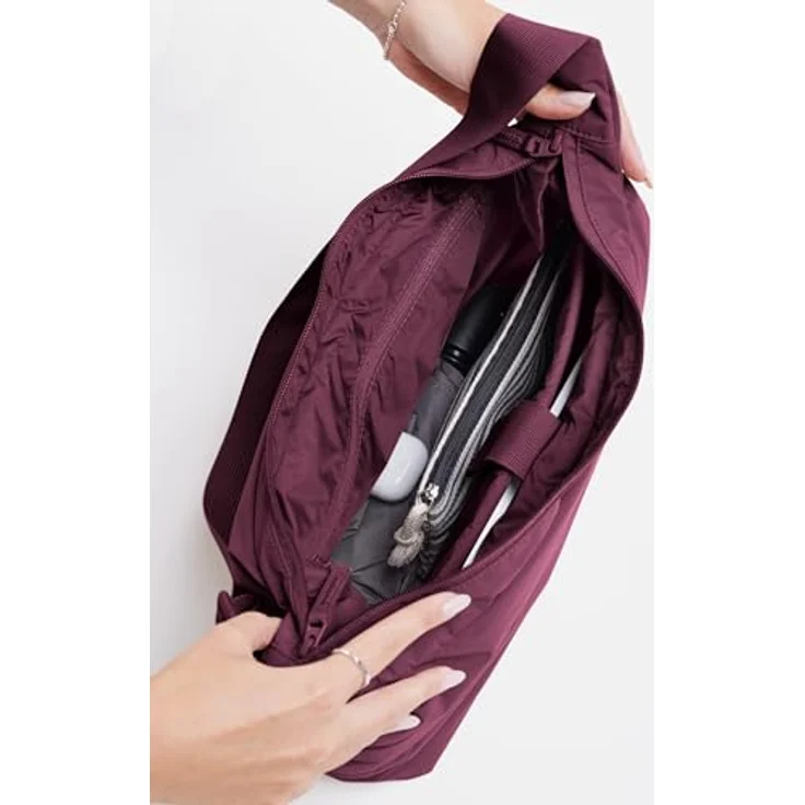 GOT BAG Square Bag Schultertasche mit Laptopfach, 36 cm, 100% Polyester, rot – Bild 4