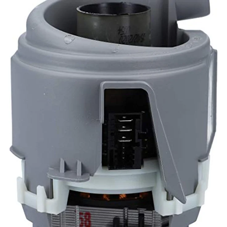 DL-pro Heizpumpe für Geschirrspüler, passend für Bosch Siemens Neff Gaggenau Balay, Einlauf 37 mm, Auslauf 30 mm, inkl. Schlauchschelle – Bild 3