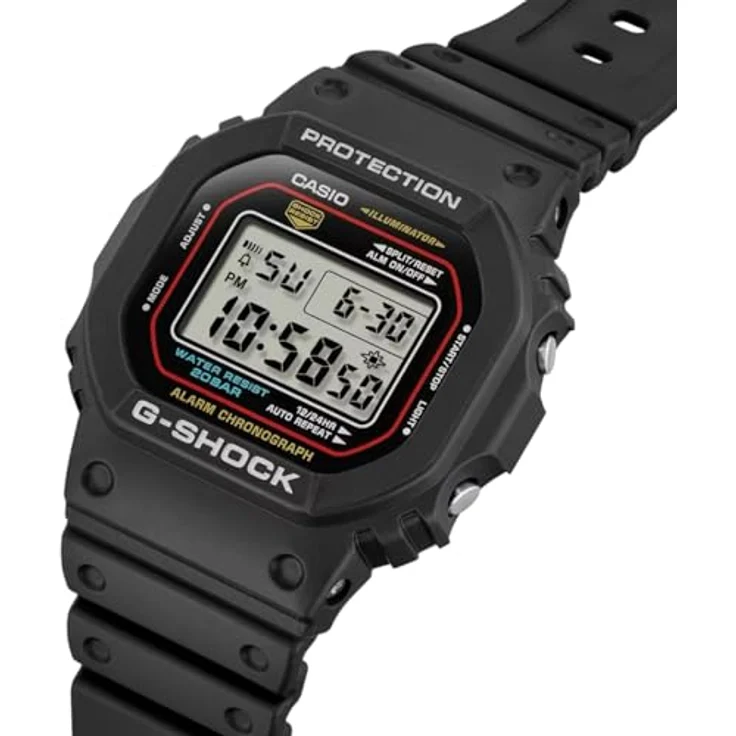 Casio Klassische Uhr DW-5600RL-1ER, Iconic Styles W/Origin Colour, schwarz – Bild 2