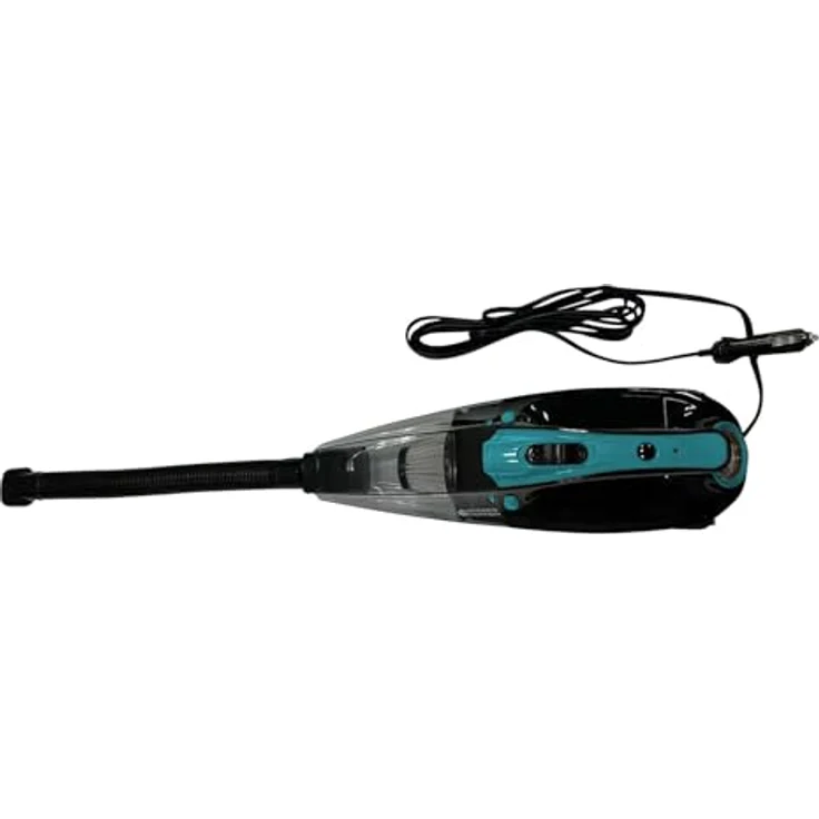 Könner & Söhnen Handstaubsauger KS VCP30, transparenter Staubbehälter 600 ml, HEPA-Filter, 3000 Pa Saugkraft, inkl. Kompressor und LED-Leuchte – Bild 7