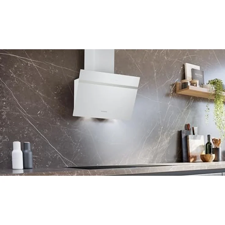 Siemens LC65KDK20 iQ100, Wandesse, 60 cm, Weiß mit Glasschirm, Intensivstufe mit automatischer Rückschaltung, touchControl, LED-Beleuchtung – Bild 4