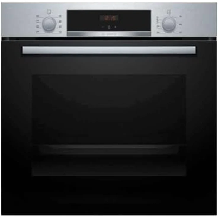 Bosch HBA553BR3F Serie 4 Einbau-Backofen, Edelstahl, 5 Kochmodi, Booster-Vorheizfunktion, 2200 Watt – Bild 1