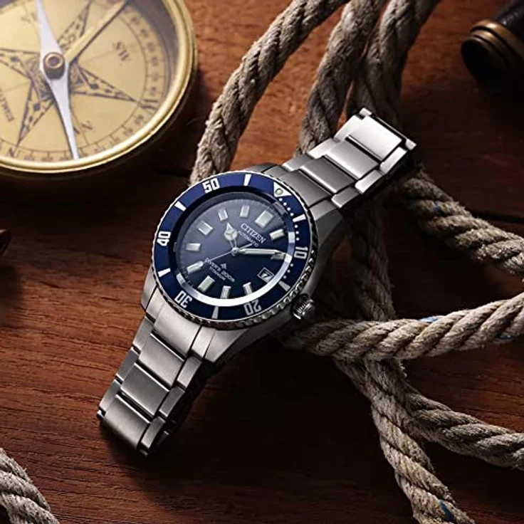Citizen Armbanduhr Herren Automatik Promaster Marine NB6021 68L Promaster Titanium Automatik 41mm 20ATM – Bild 6
