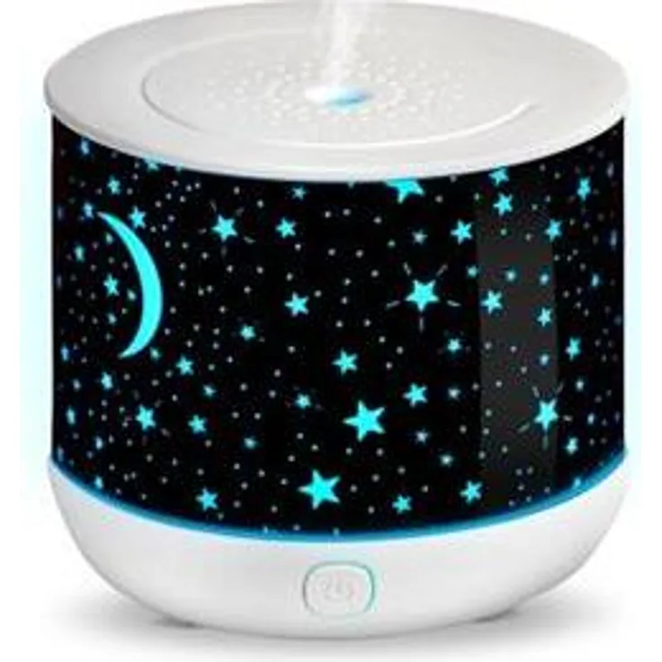 Rio Dream Time Aroma-Diffusor, Tank 0,1 l, 4 h Laufzeit, Luftbefeuchter und Nachtlicht mit Farbwechsel