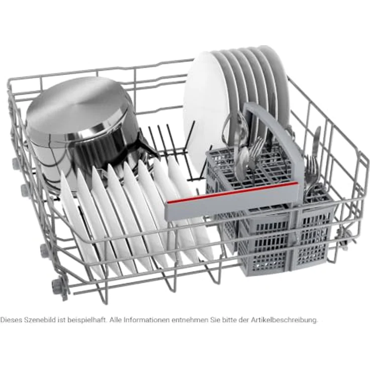 Bosch SMD6ECX12E Vollintegrierter Einbaugeschirrspüler, 13 Maßgedecke, Energieeffizienzklasse C, Home Connect-fähig, Eco Silence Drive – Bild 4