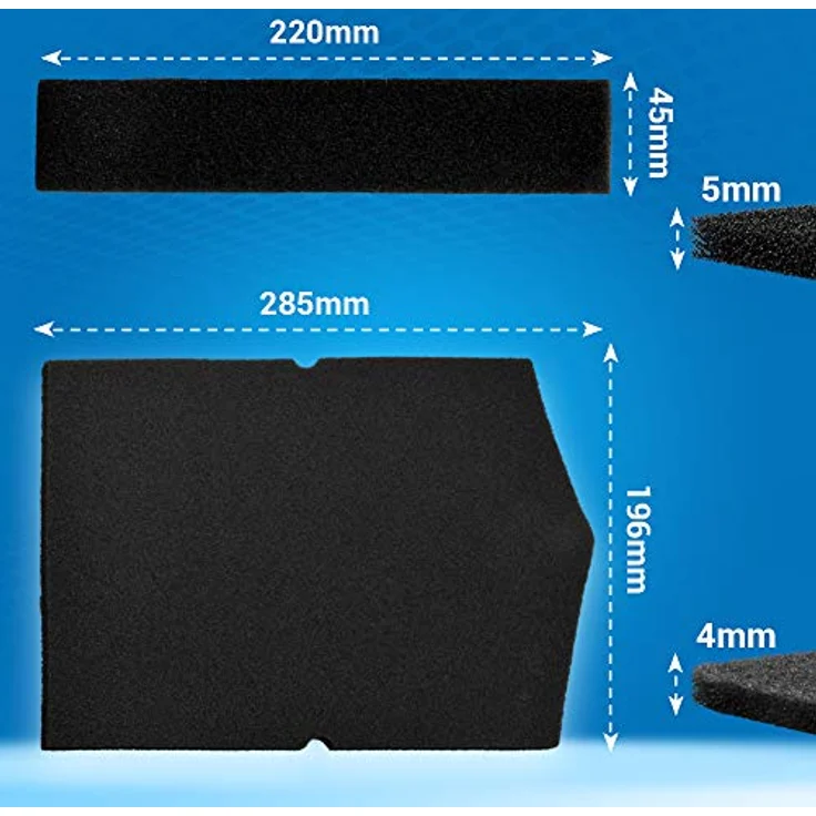 VIOKS SET Schwammfilter für Miеle Wäschetrockner, Ersatz für 6057930 + 9688381, 3-teiliges Set, Hochwertige Filterschwämme zur Pflege von Kondenstrocknern – Bild 5