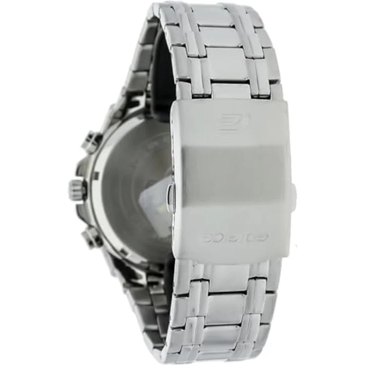 Casio EFR-539DE-2AVUEF, Chronograph mit blauem Zifferblatt, Edelstahlarmband, 10 bar wasserdicht, Kalenderfunktion und Stoppuhr – Bild 2