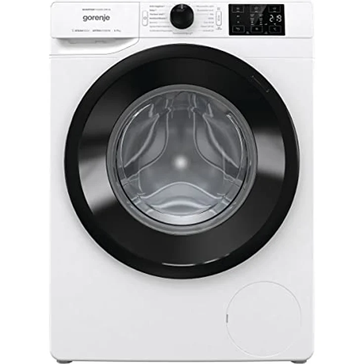 Gorenje WAM 74 AP Waschmaschine mit Dampffunktion / 7 kg / 1400 U / 16 Programme/AquaStop/Inverter PowerDrive Motor/Edelstahltrommel/Kindersicherung/EEK A/weiß – Bild 1