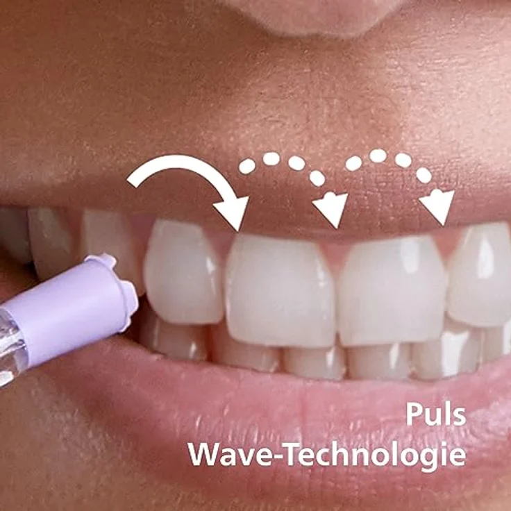 Philips Sonicare kabelloser Power Flosser 3000 Munddusche, Wasser-Flosser für Zähne, Zahnfleisch und Zahnpflege, in schwarz (Modell HX3826/33) – Bild 4