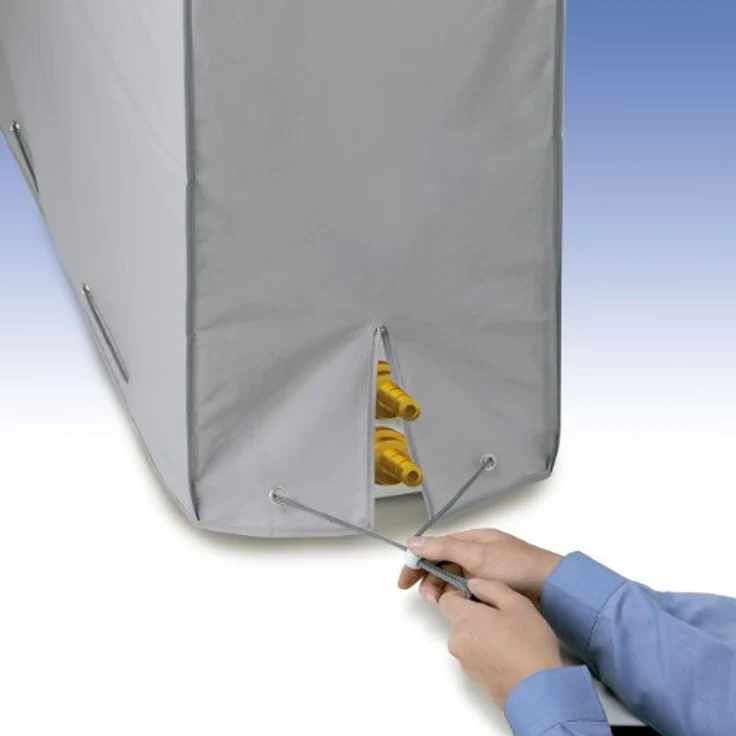 Rayen 6061.50 - Klimaanlage Abdeckung, 90 x 55 x 30cm, doppelter Kordelzug – Bild 5