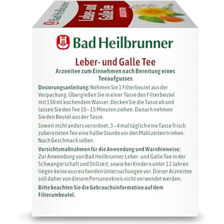 Bad Heilbrunner Leber- und Galle Tee – Bild 5